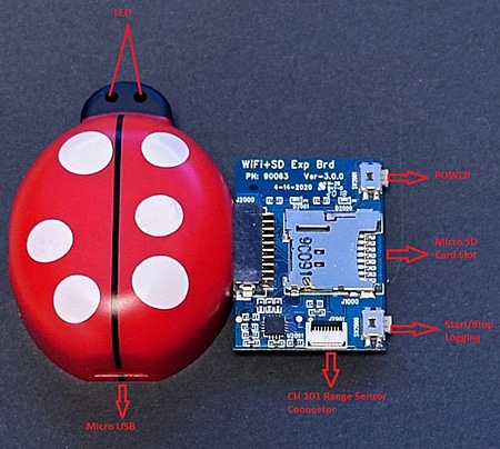 Chart - TDK InvenSense SmartBug™ 2.0 Wireless Sensor Module Standard (SE)