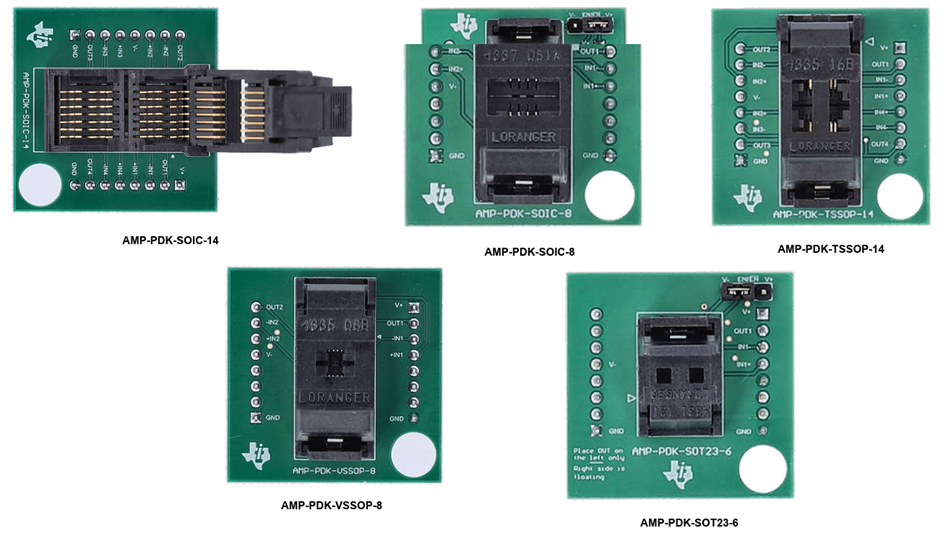 Texas Instruments AMP-PDK-EVM Daughtercard Development Kits