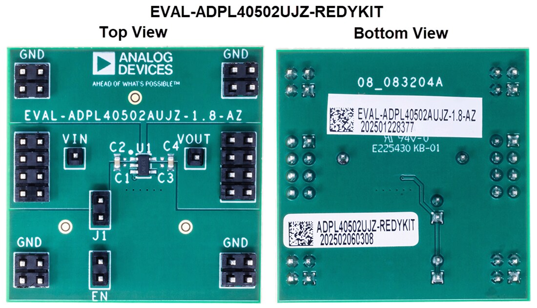 Mechanical Drawing - Analog Devices Inc. EVAL-ADPL40502-REDYKIT Evaluation Boards