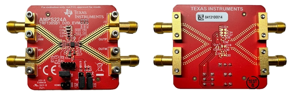 Texas Instruments TRF1305x1-D2D Evaluation Modules