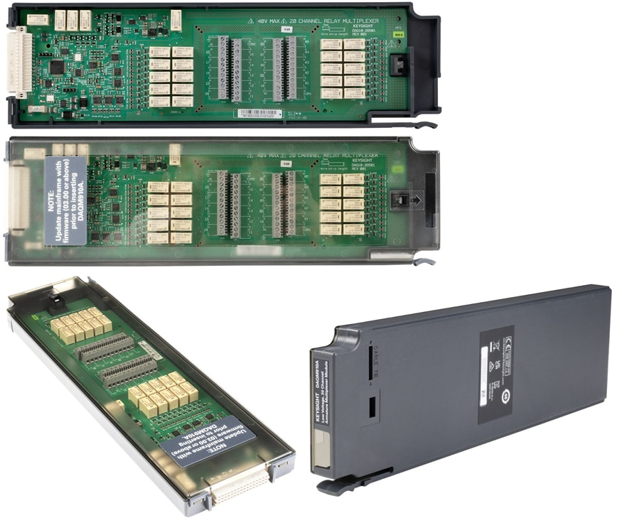 Infographic - Keysight Technologies DAQM910A 20-Channel Multiplexer (2/4-Wire) Module