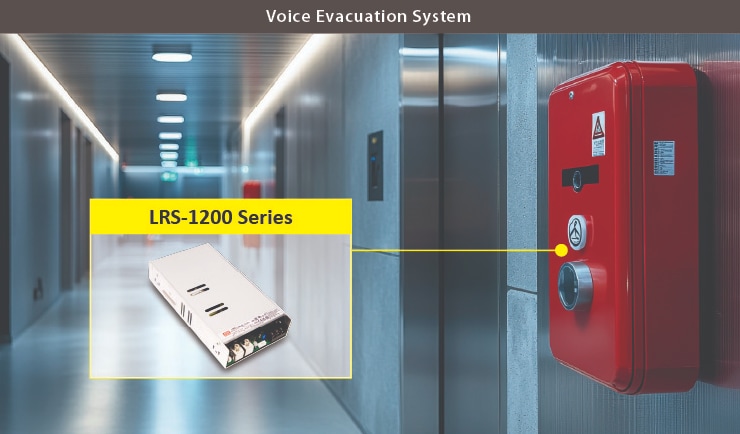 Infographic - MEAN WELL LRS-1200 Enclosed Type Power Supplies