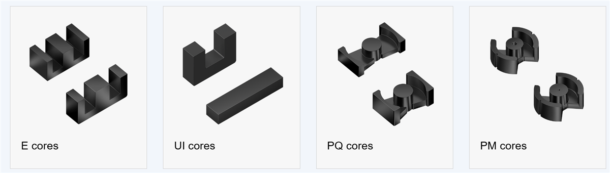 Infographic - EPCOS / TDK Large-Size Ferrite Cores
