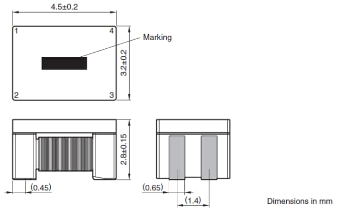 ACT45L Dimensions