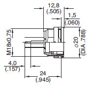 Amphenol-Tuchel C091D Female Receptacles Diagram