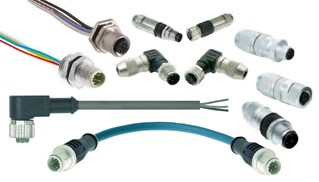 HARTING M8 and M12 Connectors