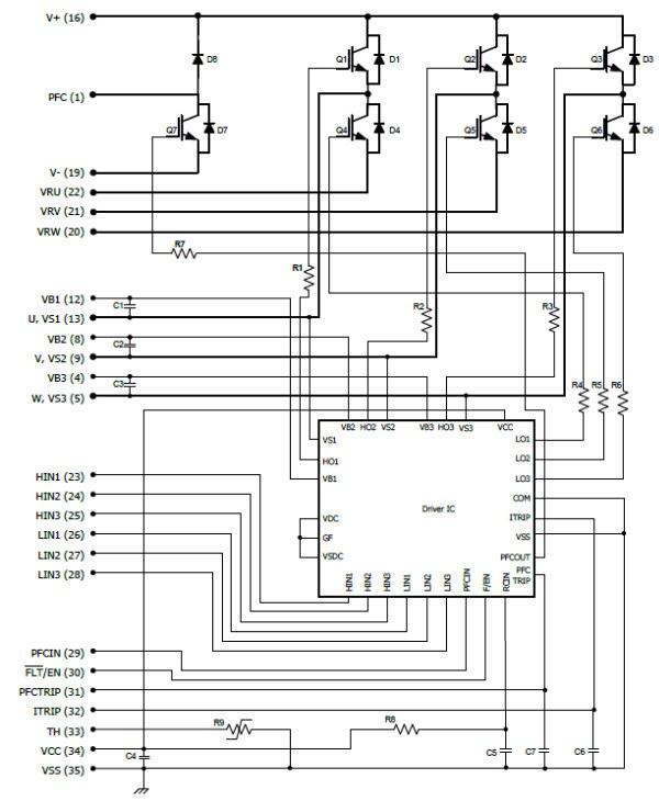 Internal Electrical Schematic
