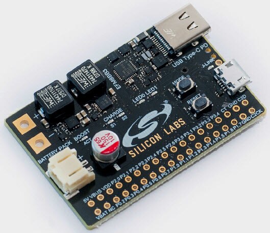Silicon Labs SLRDK1000A USB Type-C Battery Pack Reference Design