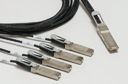TE Connectivity SFP28/QSFP28 Copper Cable Assemblies TE Connectivity SFP28/QSFP28 Copper Cable Assemblies