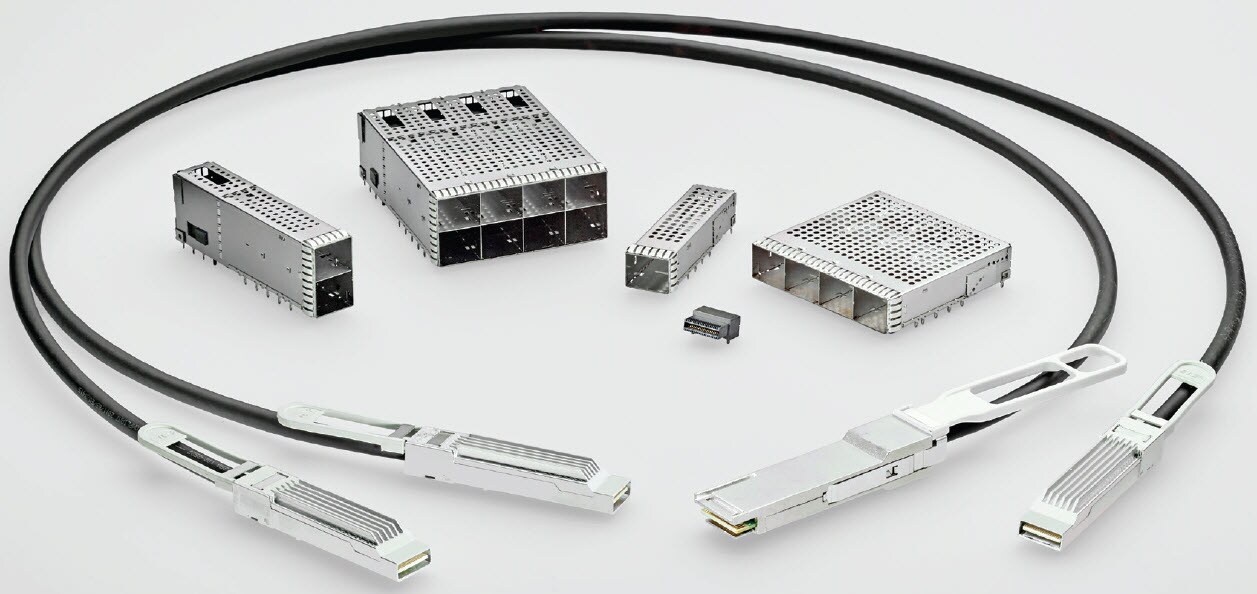 TE Connectivity microQSFP 28Gbps Interconnect Solutions