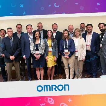 Omron supplier landing page