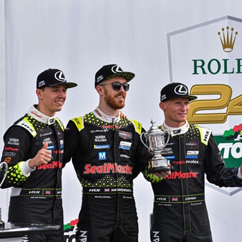 Vasser Sullivan Lexus Racing Team Celebrates Podium Finish at Rolex 24