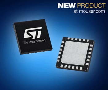 Mouser Electronics Now Stocking STMicroelectronics' STKNX Miniature KNX Transceiver for Building Automation